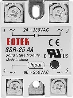 AC-AC SSR-25A Singh Phase SSR Solid State Module Relay AC to AC SSR-25AA for Temperature Controller