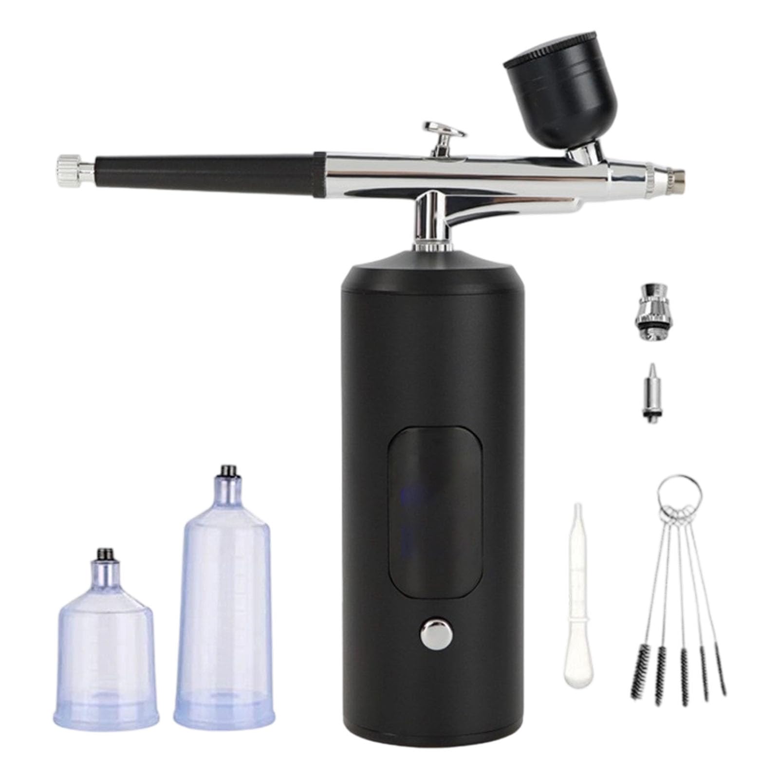 Hsioluted 7.4V Airbrushing Pneumatic Sprayer Equipment Copper Alloy Nozzle Suitable for Beauty Care and Artistic Applications Airbrushing Sprayer for Skincare and Art