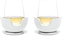 Vista 9 de VoChill Enfriador de copas de vino sin tallo Mantén el frío en tu copa Fabricado en Estados Unidos El original Recongelable Chill Cradle™