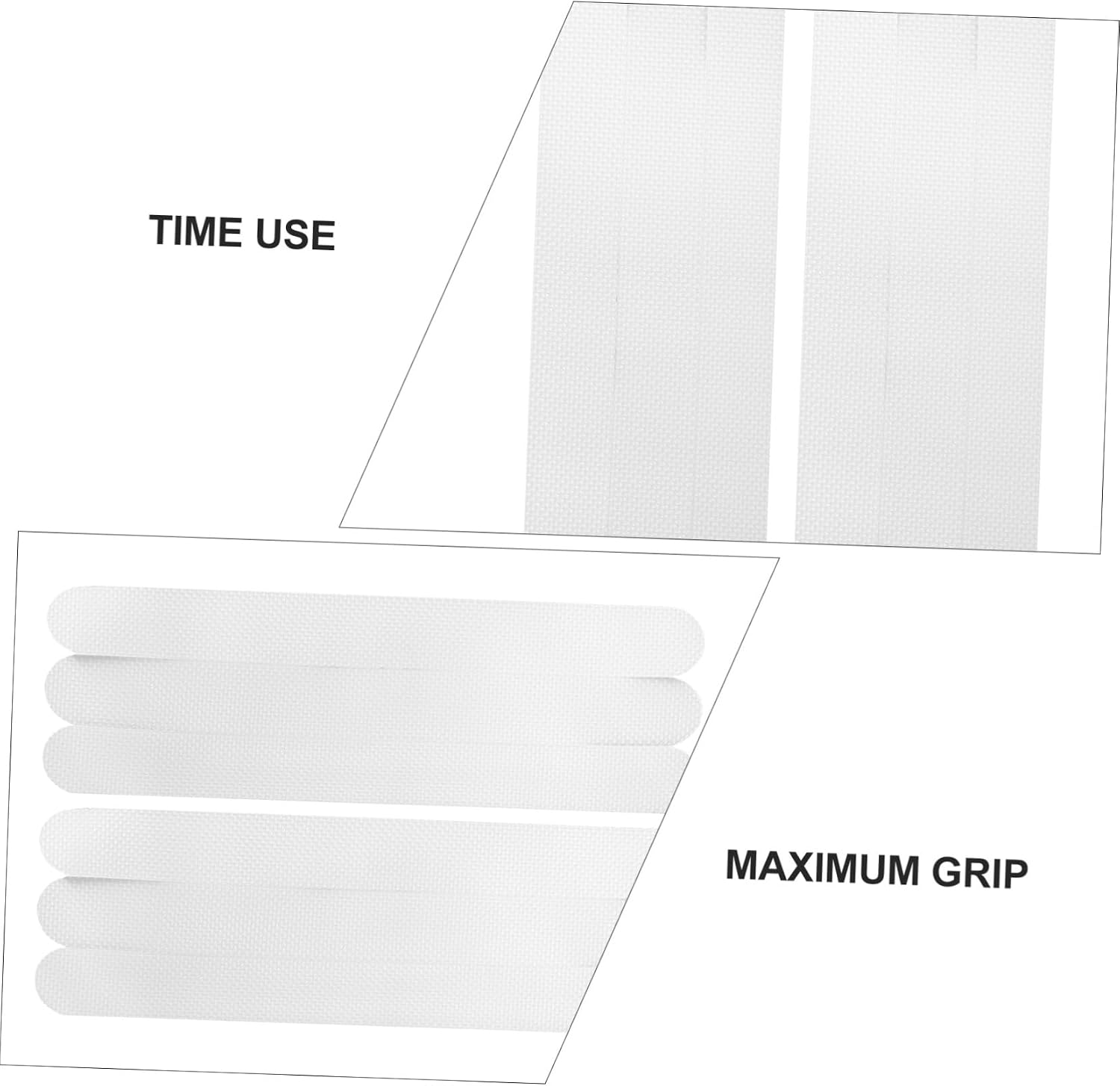 SOLUSTRE 6pcs Non Slip Tape Bath Tub Mat Non Slip Strips Adhesive Bath Treads for Boys and Girls Bathroom Stairs
