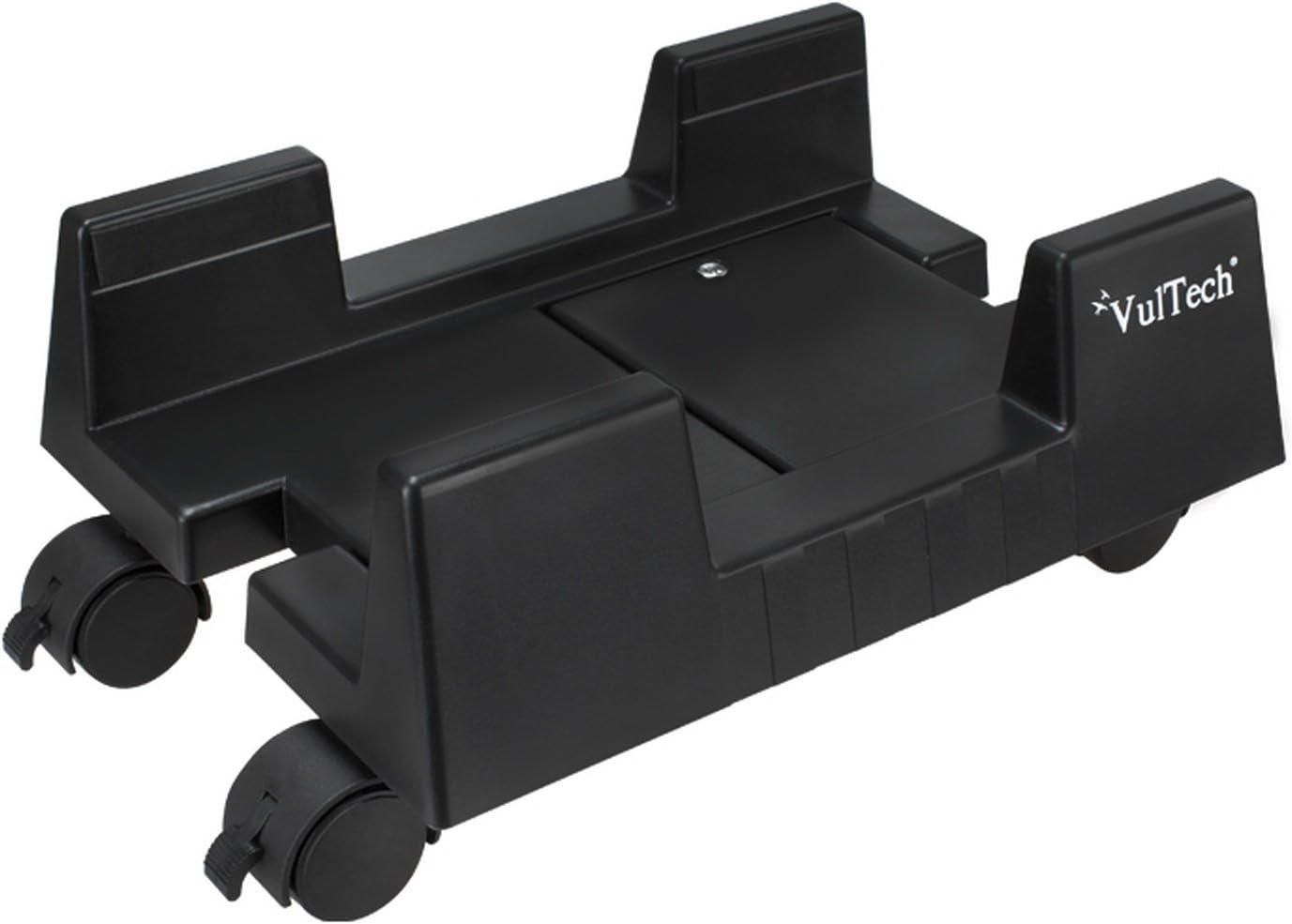 Link Carrellino Regolabile Per PC Tower O Distruggidocumenti - Nero, Metallo, Con Ruote Bloccabili - Foto 7