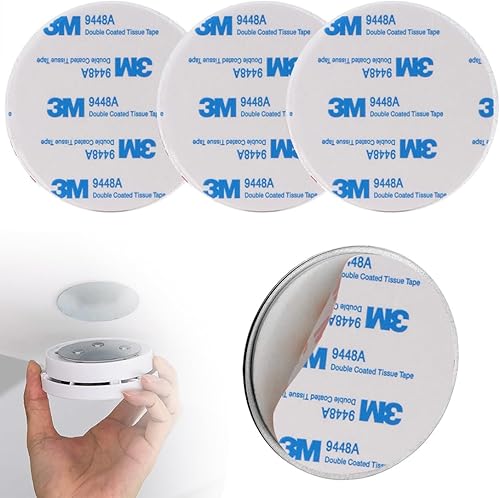 Detector de humo magnético Almohadillas adhesivas magnéticas Almohadillas adhesivas magnéticas 3 piezas de alarma de humo magnética Montaje de