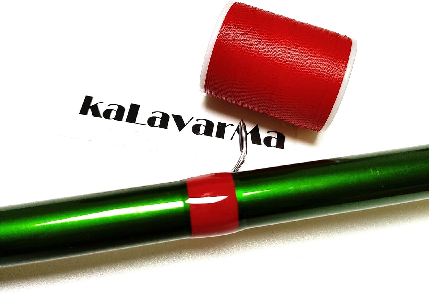 (8pcs*240yd) Kalavarma Rod Wrapping Thread for Fishing Rod Wrapping Thread Rod Building Repair