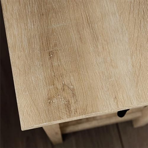 Sauder Adaline Cafe Wood Side Table With Drawer In Orchard Oak, Orchard Oak Finish #TOP4