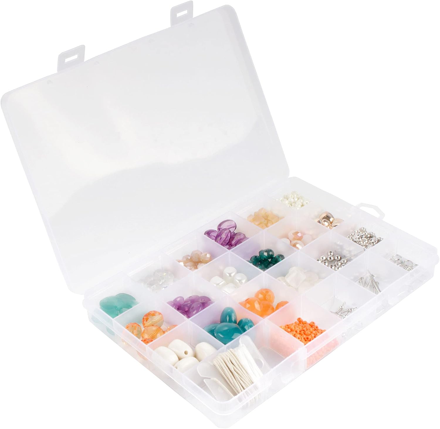 BambooMN JubileeYarn Bead Kit - Assortment 230, Contrast Shades - 1300pcs