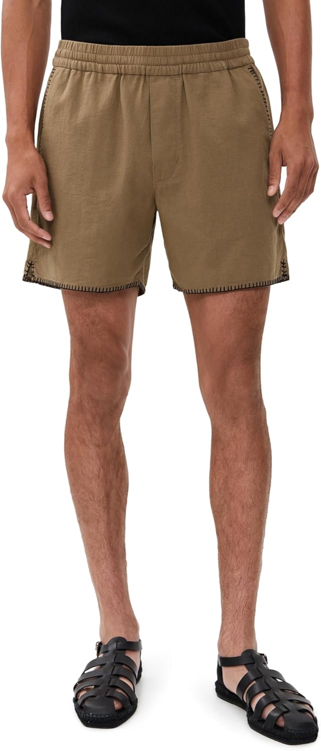 Madewell Men's Everywear Shorts in Coverstitch 6"