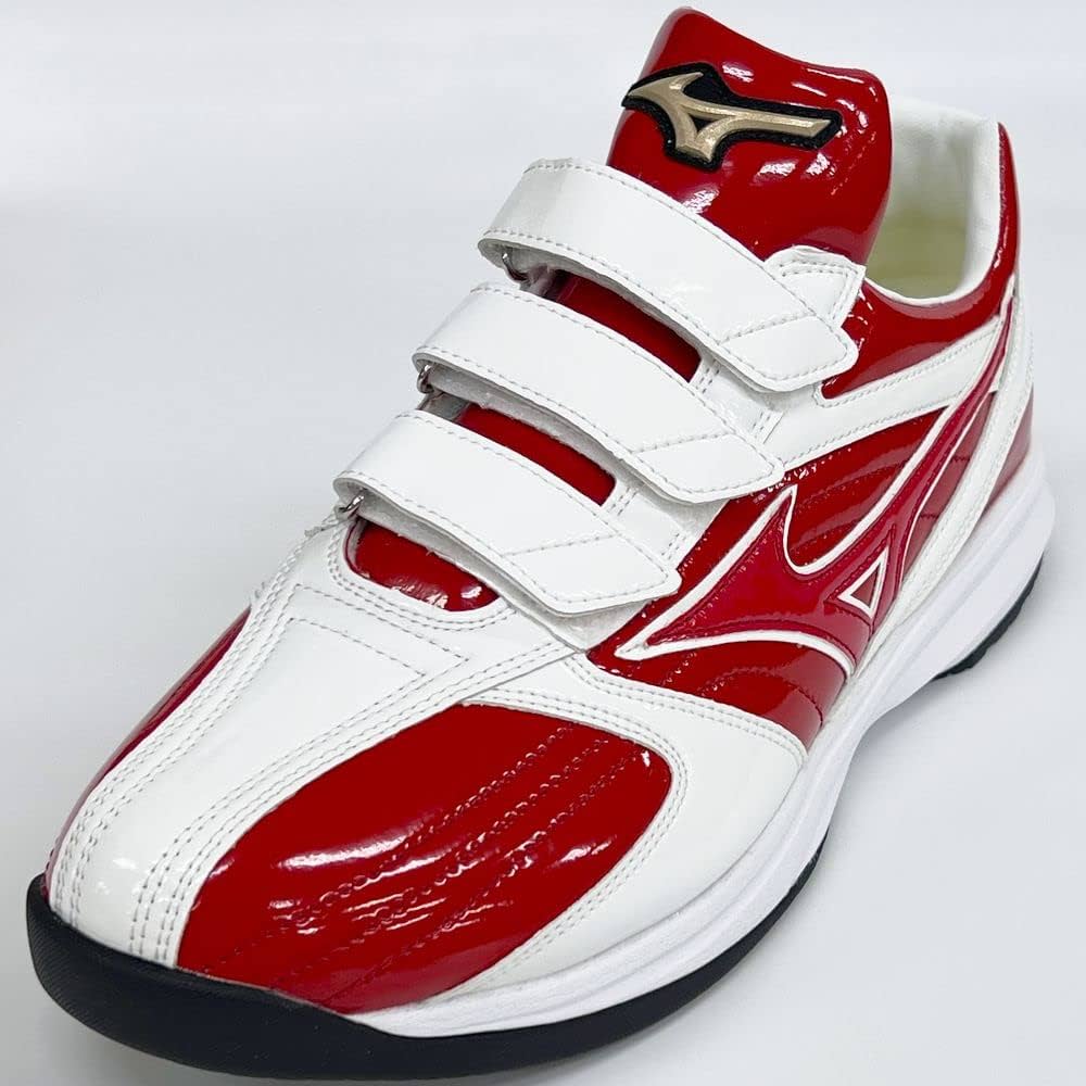 Mizuno トレーニングシューズ ベルクロ レッド/ブラック Amazon.co.jp: 26.5cm ミズノ 野球 トレーニングシューズ