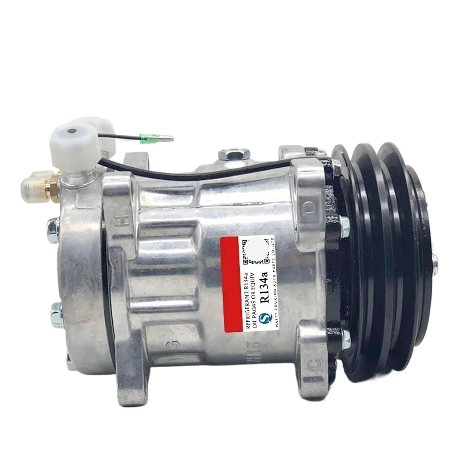 Compatible with SD7H15，AC Compressor，Compatible with Xj40，1990- OR/VT 12V 2GA