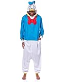 Disney Donald Duck Union Suit Adult Kigurumi Hooded One Piece Pajama Loungewear