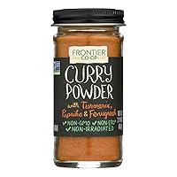 Vista 1 de Frontier - Especias en polvo de curry - Mezcla sin sal - 2.19 onzas
