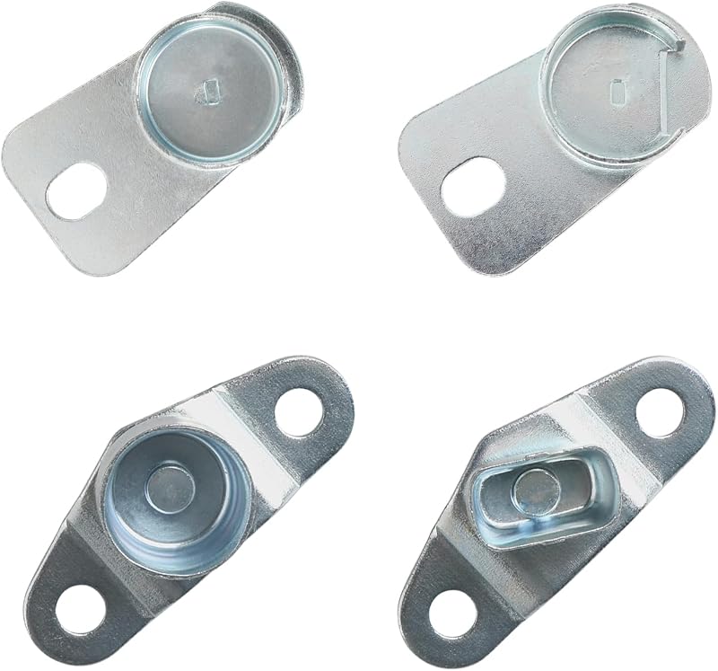 Kit de dobradiças da tampa traseira APPERFiT para Chevrolet e GMC C1500, C2500, C3500, K1500, K2500 e K3500 1993–2000 – 4 unidades