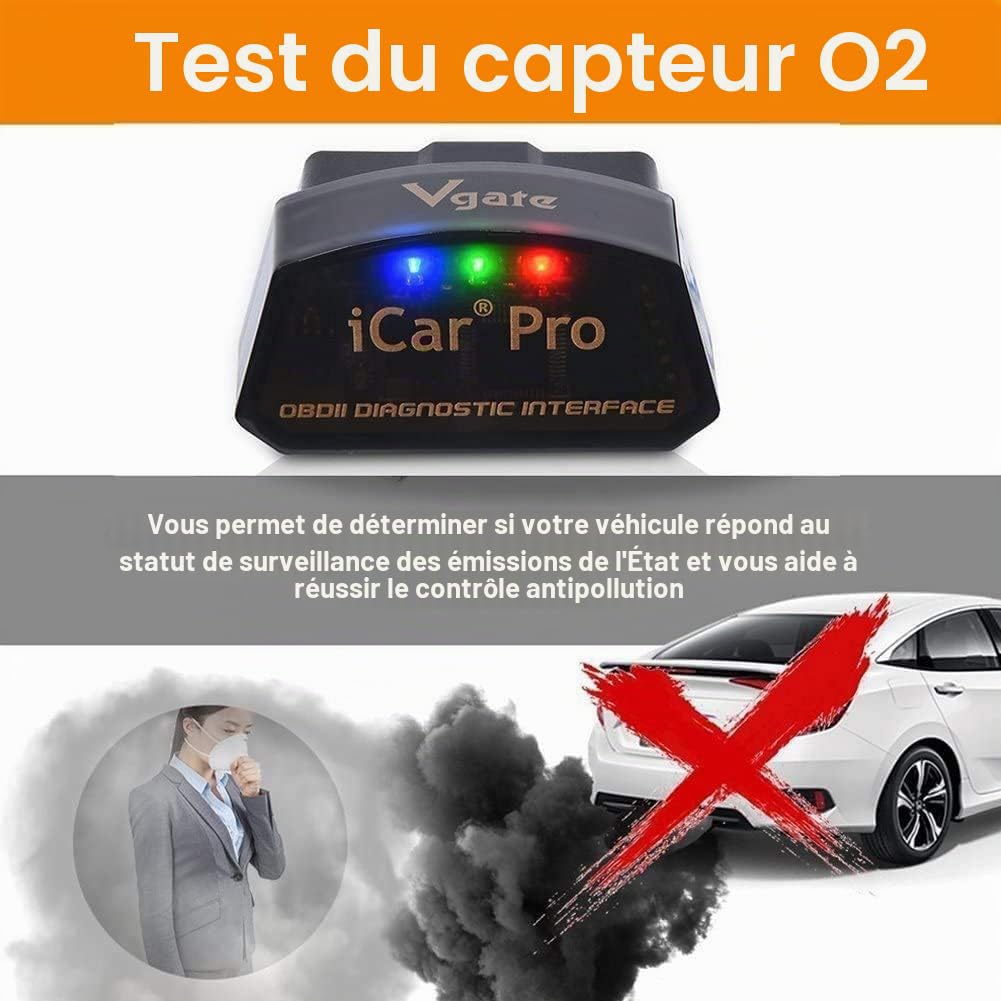 Vgate ble 4.0 for iOS iPhone iPad/Android Outil de Diagnostic Automobile