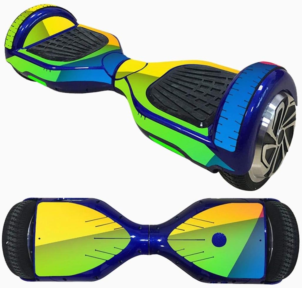 GQCQGS Self-Balancing Scooter Skin Hover Electric Skate Board Sticker Two-Wheel Smart Protective Cover Case Stickers for 6.5 Inch Hover Board