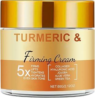 Crema facial de cúrcuma, hidratante facial de...