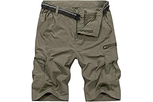 Jessie Kidden Men's Cargo Shorts: Comfort and Functionality for the Outdoors Man