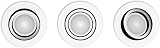 Philips Hue Centura Smart GU10 Spotlights, 3 Pack, White - 3