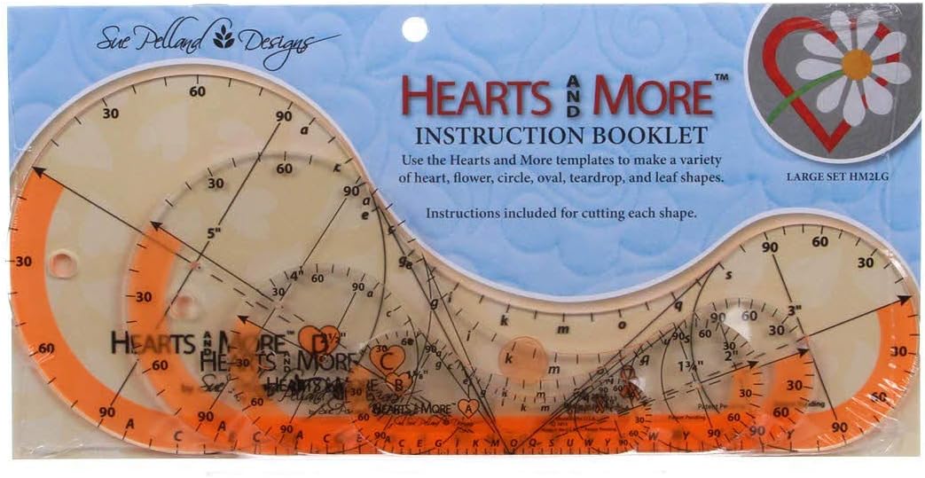 Hearts & More Templates Small & Large 4pc Set