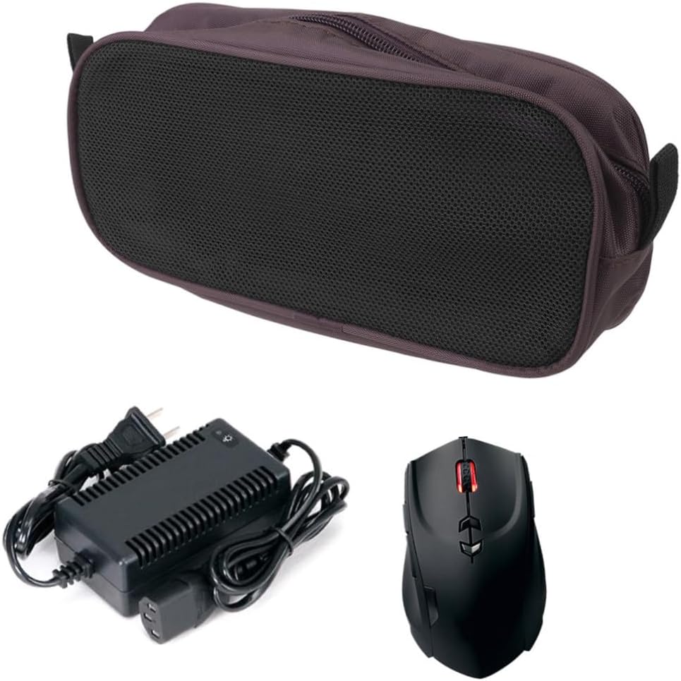 balacoo 3pcs Material Usb Cable Bag Jumper Cable Bag Phone Charger Case Laptop Charger Case