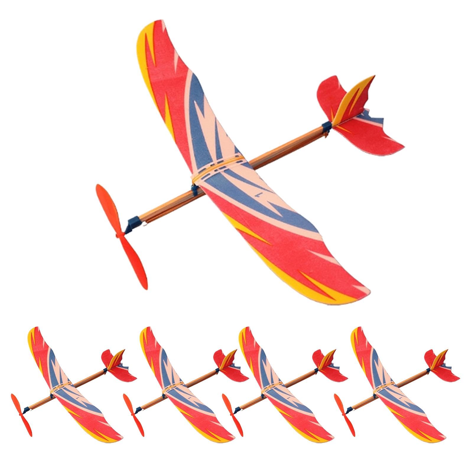 Juguete Lanzador De Avión De 3 Piezas, Planeador De Espuma Para Aviones