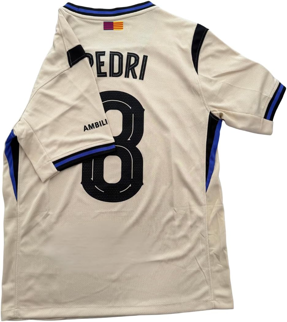 Men’s Soccer Jersey # 8 B - Fan Version Short Sleeve Shirt for Game Day, Training, or Casual Wear 2025