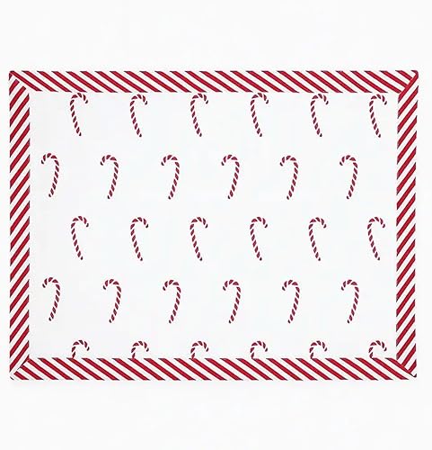 Miniatura 5 de Fennco Styles Bonbon Collection - Camino de mesa (16.0 x 109.4 in), color rojo