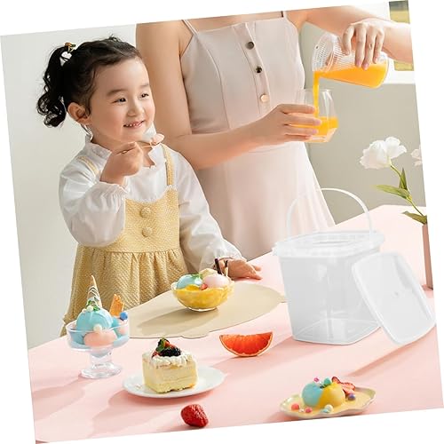 Miniatura 2 de TIDTALEO Cubo de helado de 16.9 fl oz, recipientes para helado casero de pavo y salmuera con tapa, contenedor reutilizable para helado, barril en