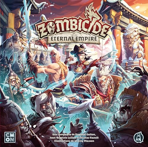 Jeu de stratégie Asmodee Zombicide Death Empire Eternel - vue 5