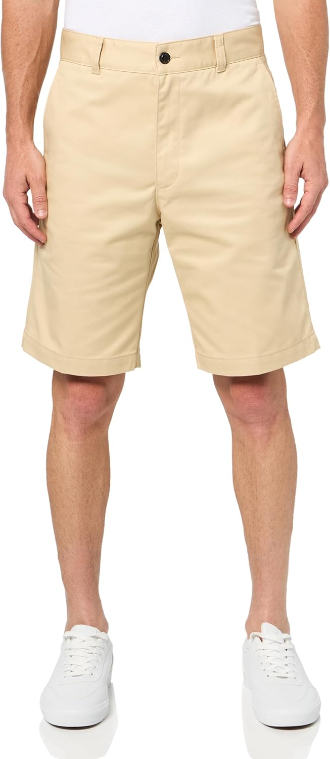 HUGO Men's Darik Solid Cotton Shorts