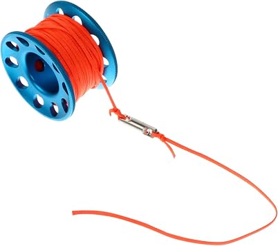 Diving Spool Scuba Gear Scuba Spool Reel with Snap Clip Scuba Diving Reel Diving Tools Diving Sports