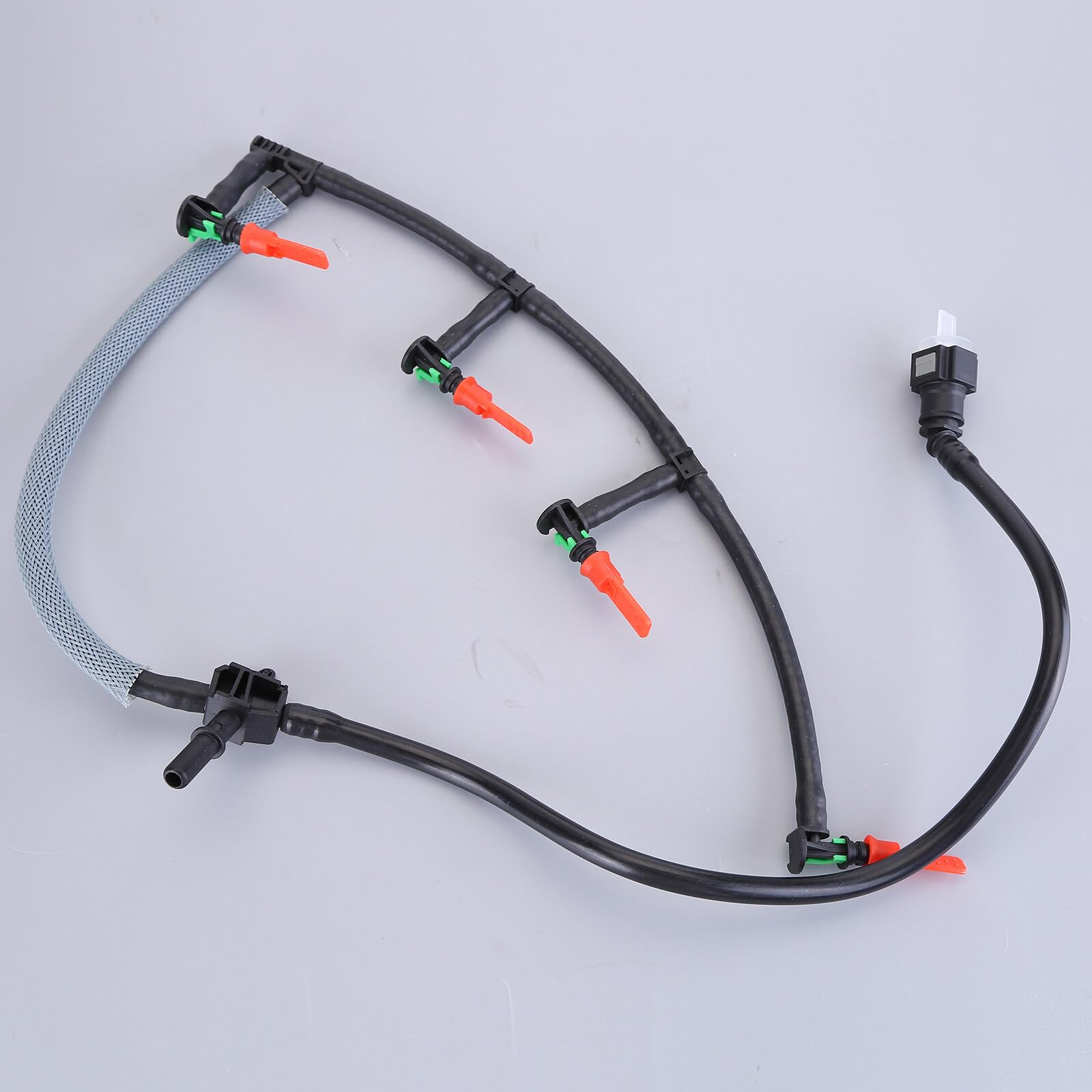 1756563 - Iniettore, tubo di ritorno, compatibile con Ford Ranger 2.2 TDCI, tubo di ritorno, olio di perdita, tubo del carburante 1746580, 1756563