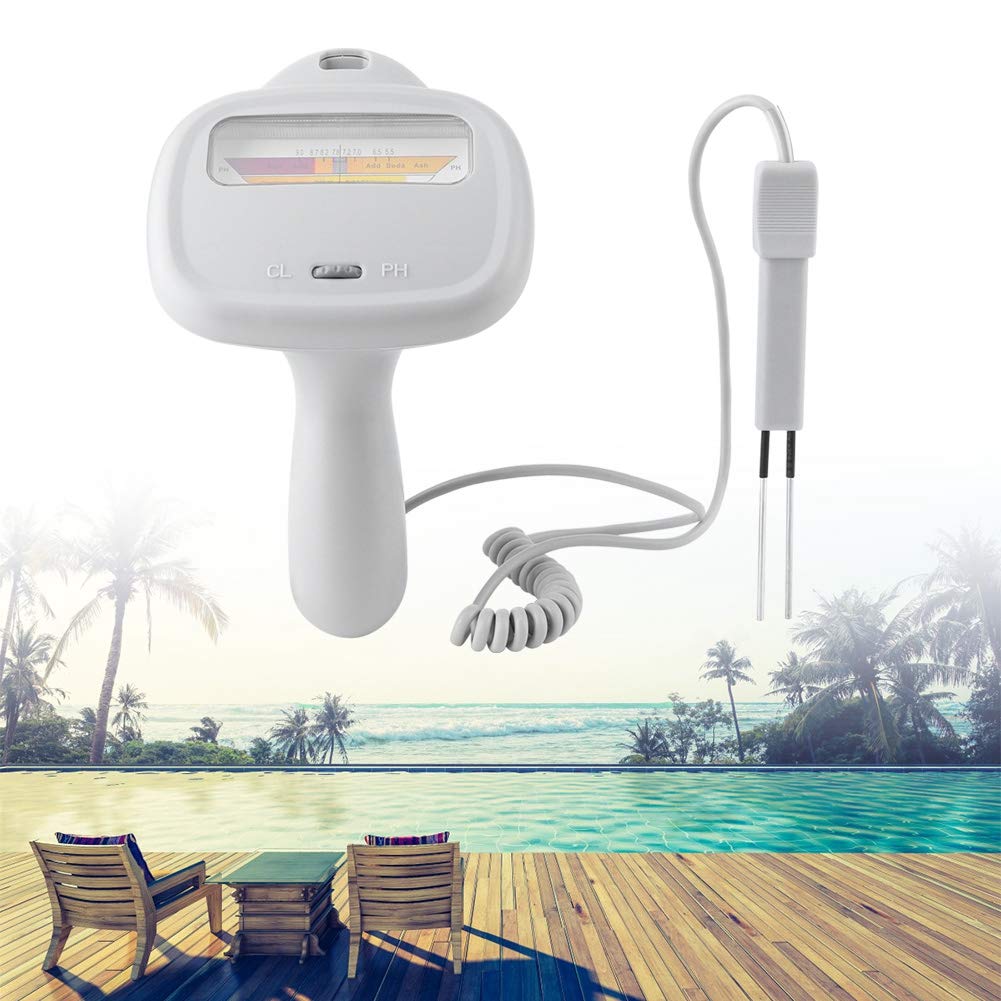 Probador de Calidad de Agua, Detector de hlorina de Piscina, Instrumento para Piscina, para Piscinas, spas, Monitor de análisis de Agua Potable