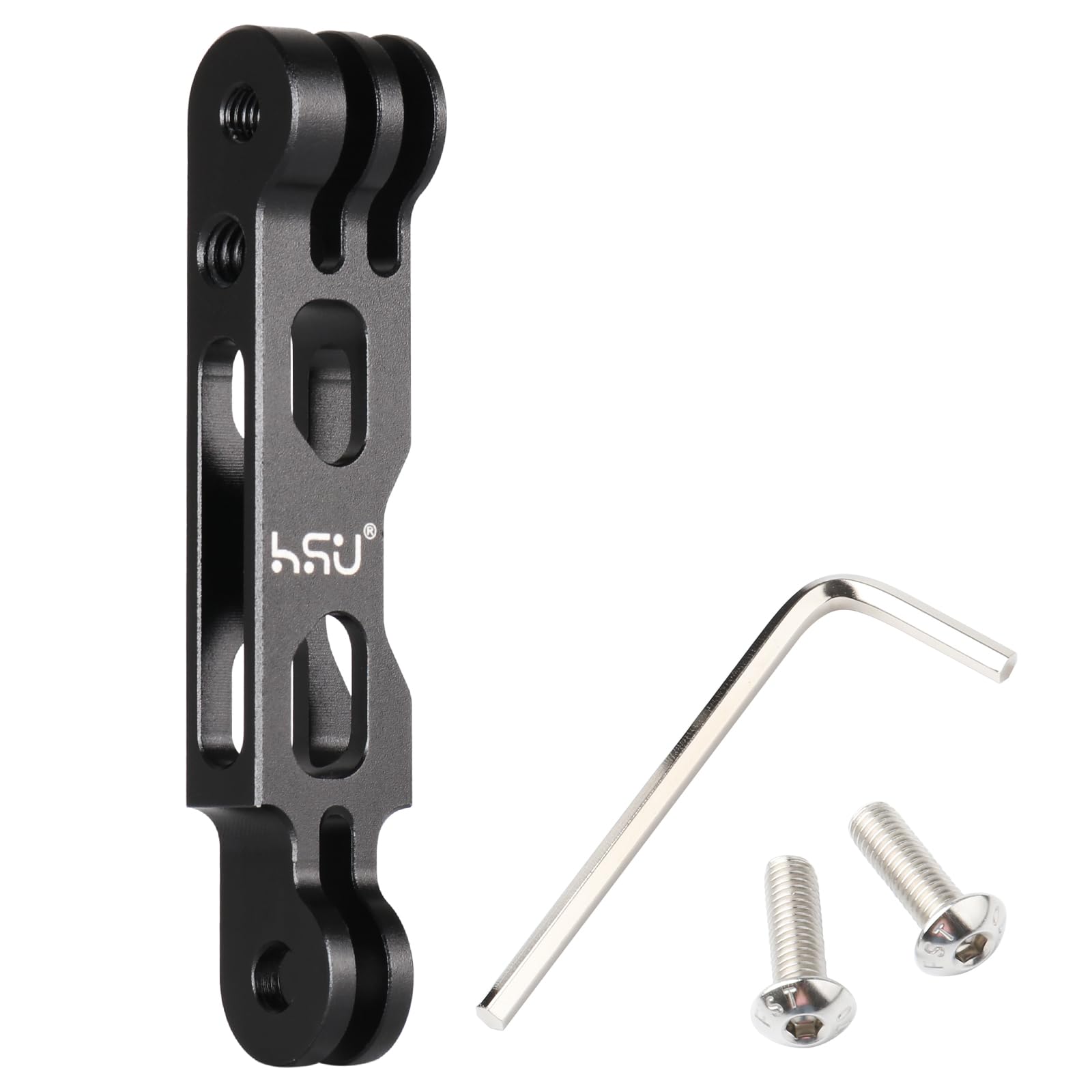 Braccio Estensione Per GoPro HSU | 3 Lunghezze (30/16,5/8,5cm) | Lega Alluminio | Per Hero 12-3