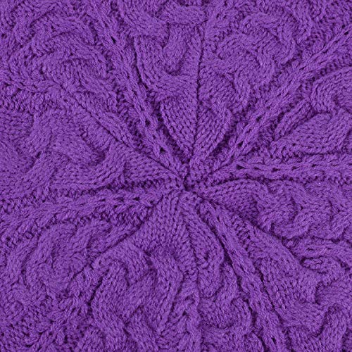 Image of Nollia Soft Knit Solid Color Beanie, Chic, and Lightweight Crochet Knitted Style Beanie Hat for Women, One Size Slouchy Hat