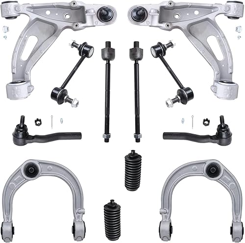 Miniatura 89 de Detroit Axle - Kit de suspensión delantera FWD de 12 piezas para Toyota Matrix Pontiac Vibe 2003 2004 2005 2006 2007 2008, 2 brazos de control
