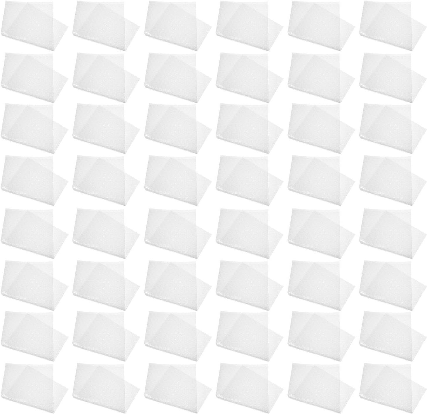 100pcs Protective Bubble Pouches Pe Shipping Bags for Moving | Visibility, Bubble Cushioning Protection, Versatile Packing for Dishes and Cards