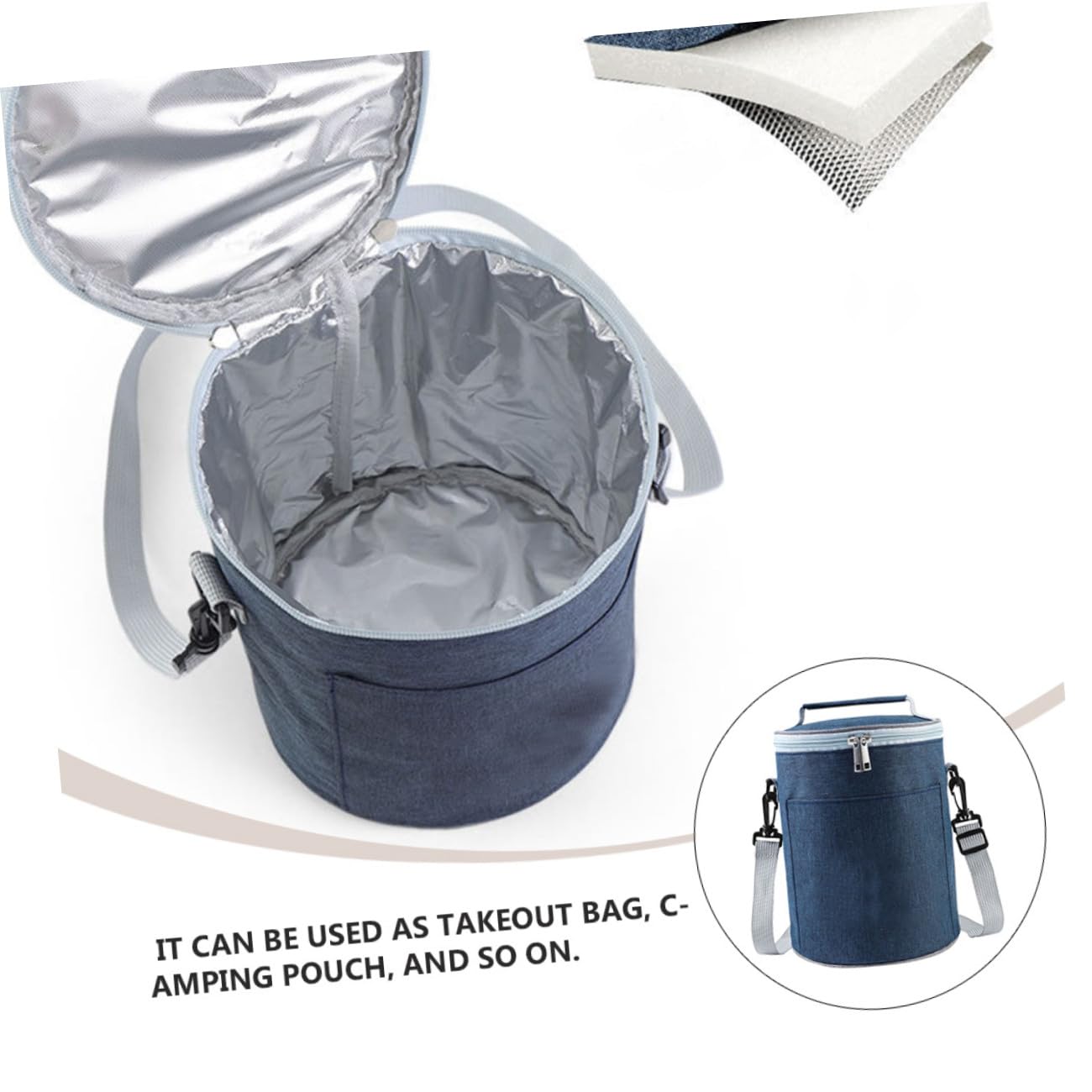 Generisch Thermotasche Kompakter Isolierung Tragbare Oxford Gewebe aus Größe als Praktische Isoliertasche und Camping und Reisen für Lebensmittel