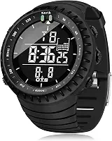 Relógio masculino esportivo PALADA digital, à prova d'água, com retroiluminação por LED