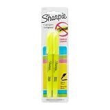 Sharpie Accent Pocket-Style Highlighters, 2 Fluorescent Yellow Highlighters (27162PP) – view 1