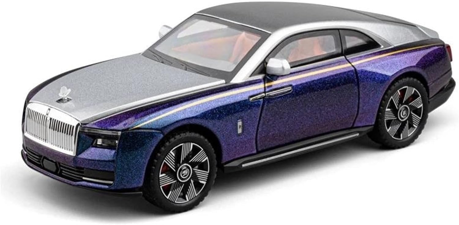 FUNABLO 1:24 for Rolls Royce Spectre Alloy Simulation Car Model Diecasts Metal Luxy Car Vehicles Model Ornaments Collection or Gift (Silver+Purple) (B0DDSVZ5DJ) Amazon Price History, Amazon Price Tracker