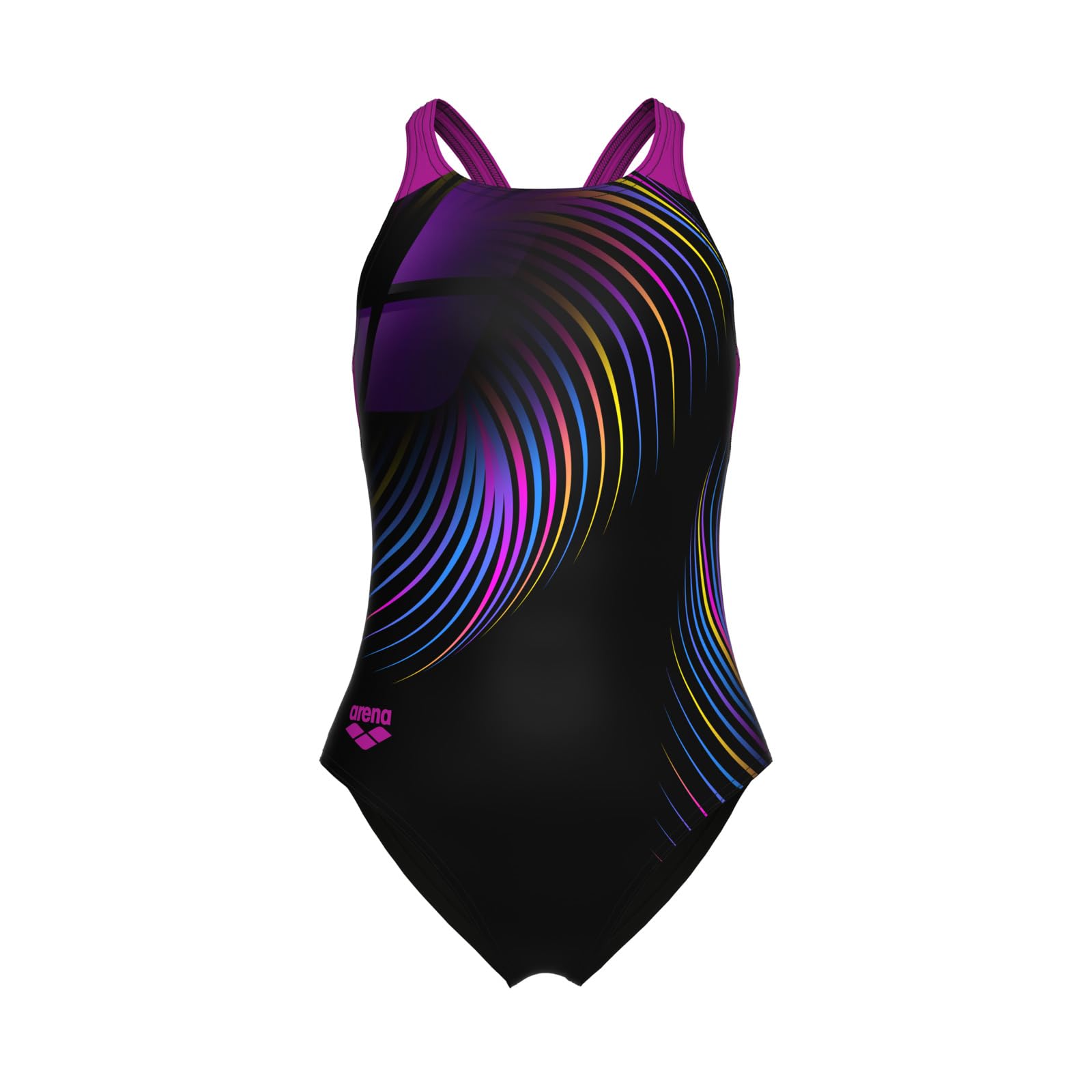 Arena Mädchen G Arena Pinwheel Swimsuit V Back One Piece Swimsuit (1er Pack)