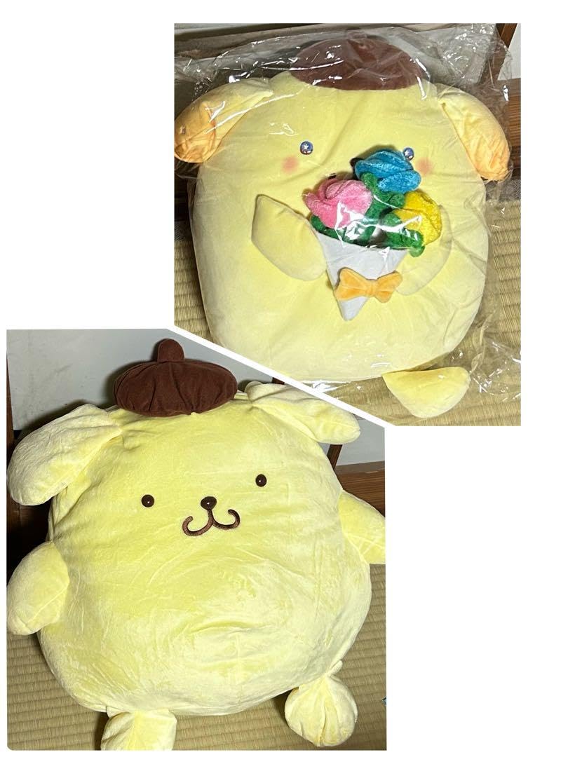 Amazon.co.jp: ポムポムプリン ぬいぐるみ 2体セット : おもちゃ