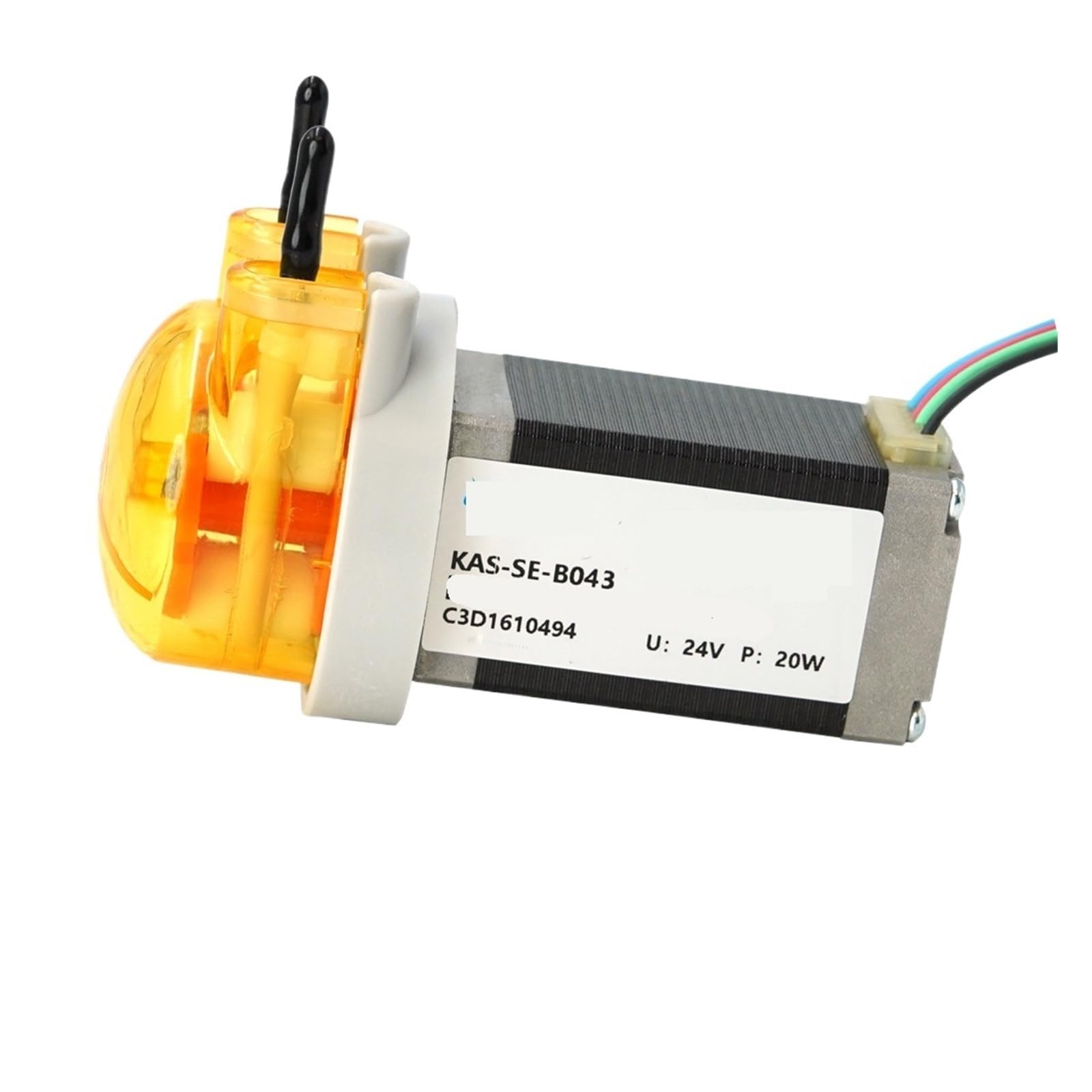 42ml/min Peristaltic Pump, 24V Low Flow Self-Priming Pump with Stepper Motor