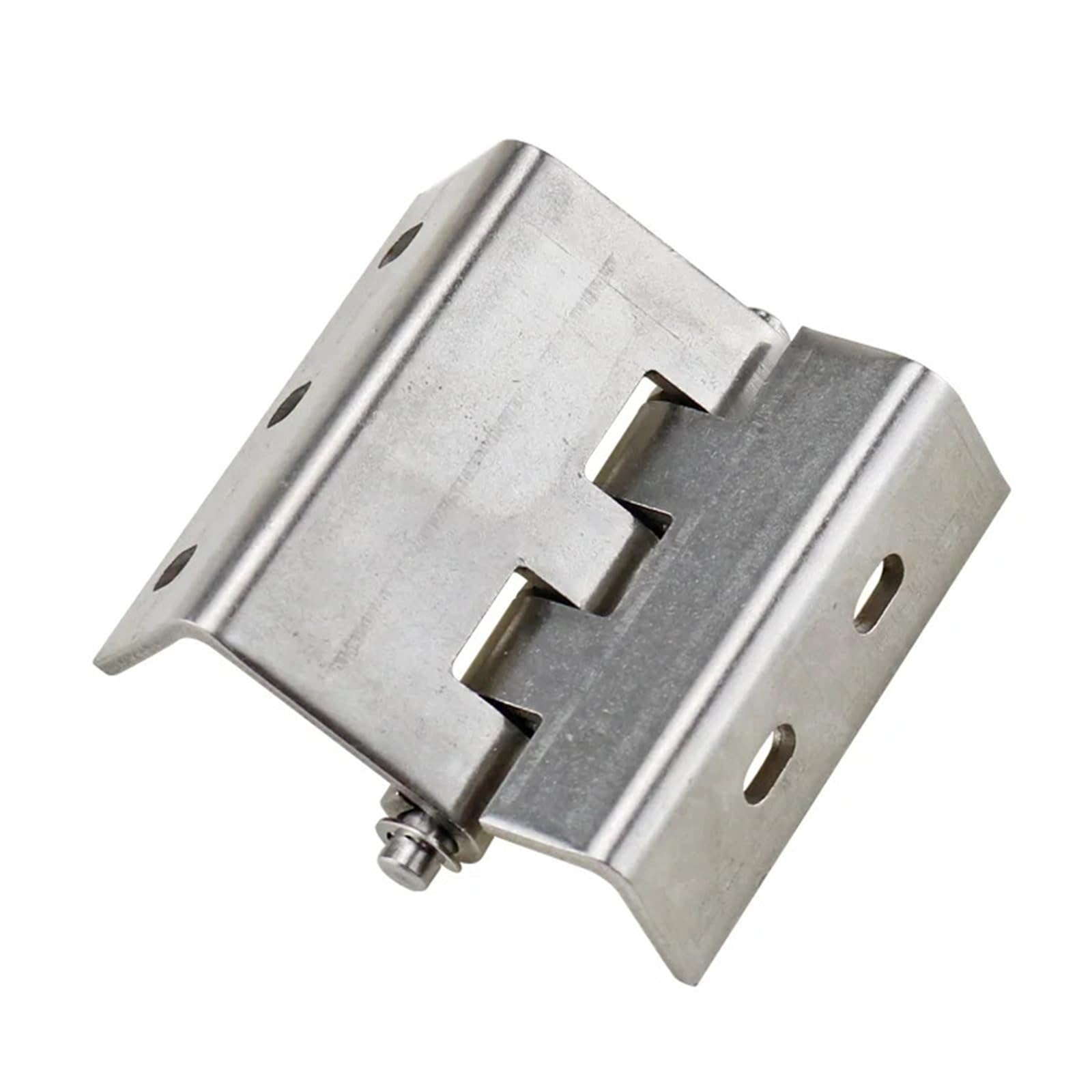 Rmwkrmogrf One Color Stainless Steel Hyperbolic Hinge Equipment Concealed Internal Hardware Accessories 1Pcs