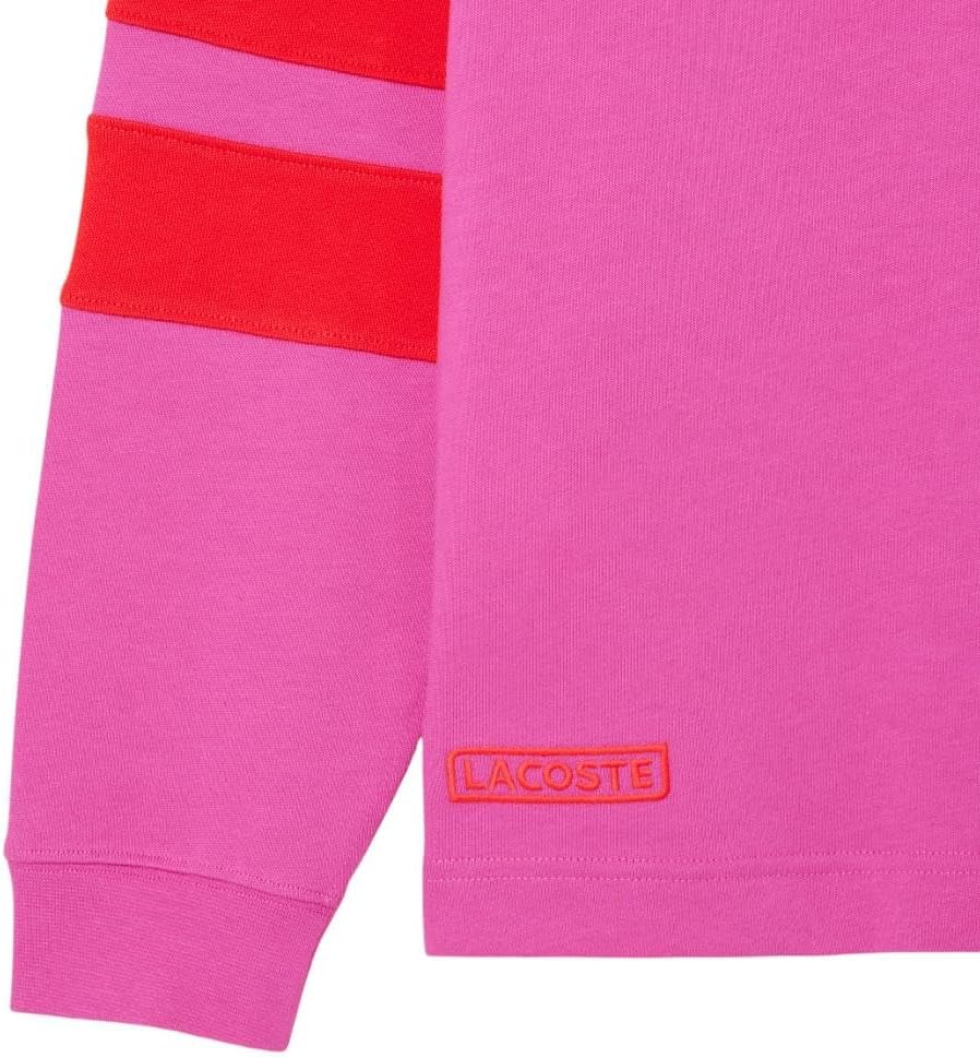 Lacoste Men's Classic Fit Colorblock Rugby Polo Shirt