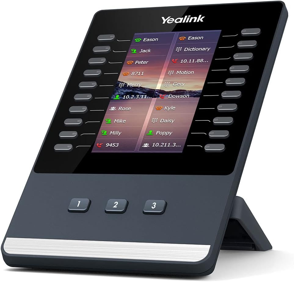 EXP43 Color-screen Expansion Module for Yealink T43U / T46U / T48U IP-Telefone