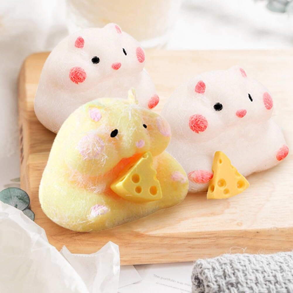 6er-Silikon-Backform In Hamster-Design – Flexibel, BPA-frei & Ideal Für Kuchen, Eis & Co.