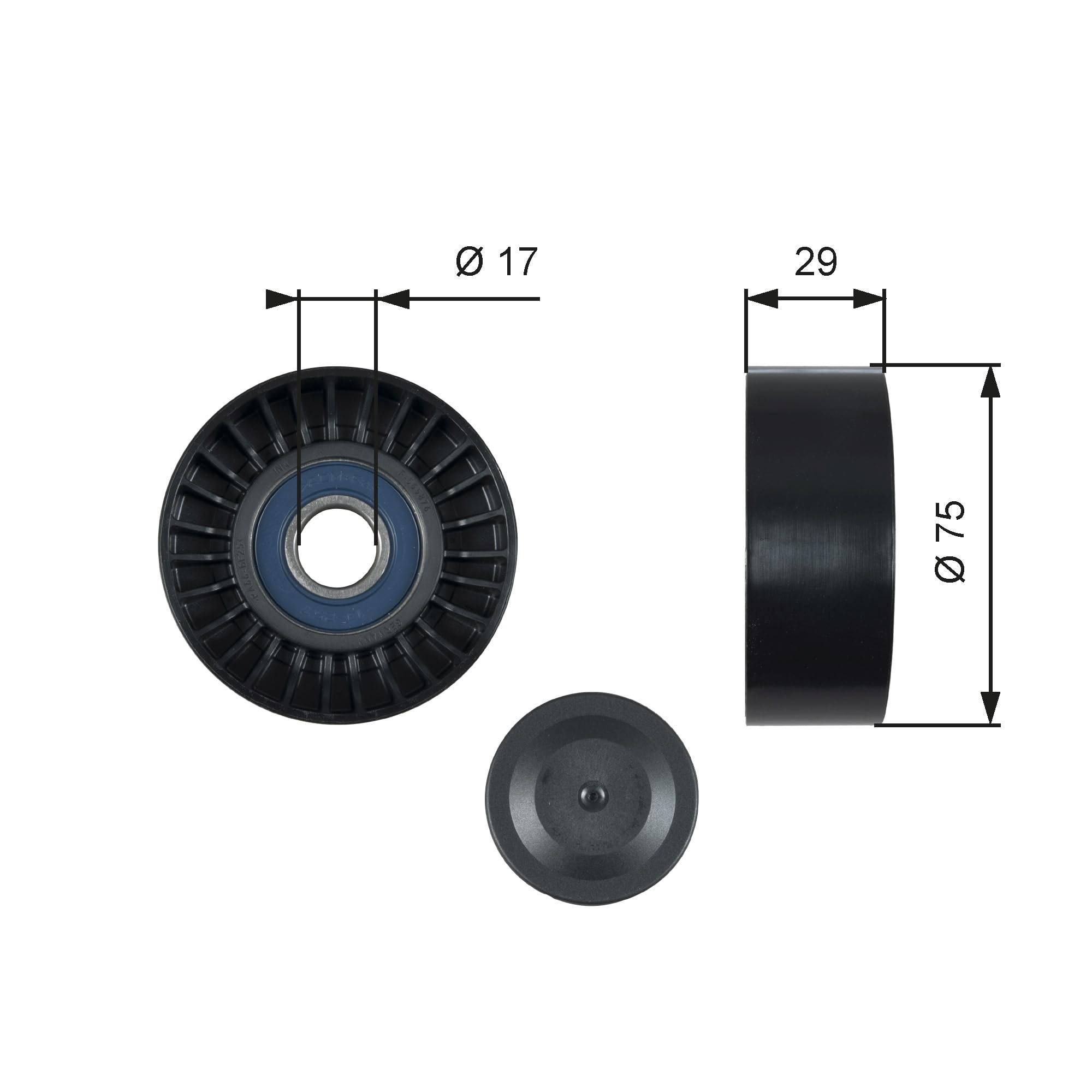 GATES Kit Micro-V K046PK2580XS | Compatible avec: VW CRAFTER 30-35 Bus, CRAFTER 30-50 Kasten, CRAFTER 30-50 Pritsche/Fahrgestell