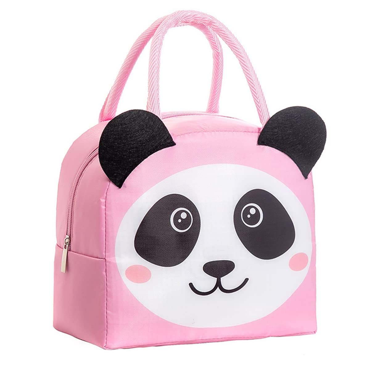 Pink Panda Print Lunch Bag for Panda Theme Return Gifts for Kids |Party Favors|Giveaways|Animal Theme |Insulated |for School, Office, Picnic (B0CRB2T13W) Amazon Price History, Amazon Price Tracker