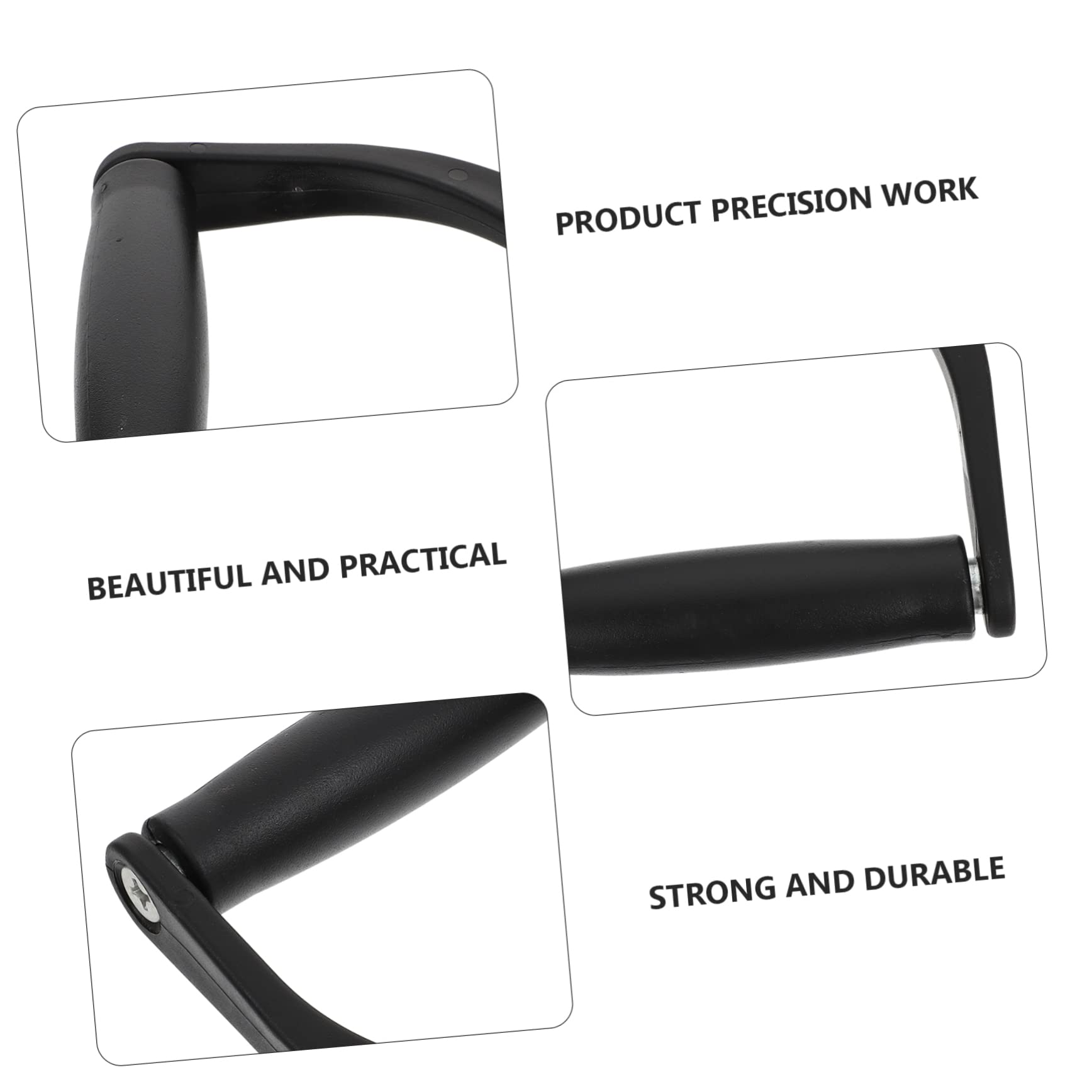 POPETPOP 4 Impugnatura Fitness Antiscivolo in Plastica Durevole per Palestra e Allenamento Casa Maniglia Ergonomica Resistente per Accessori Fitness e Elastici