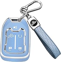 Vista 11 de Funda para llavero GMC con llavero, compatible con Chevy Silverado y GMC Sierra Acadia Terrain 1500 2500HD 3500HD